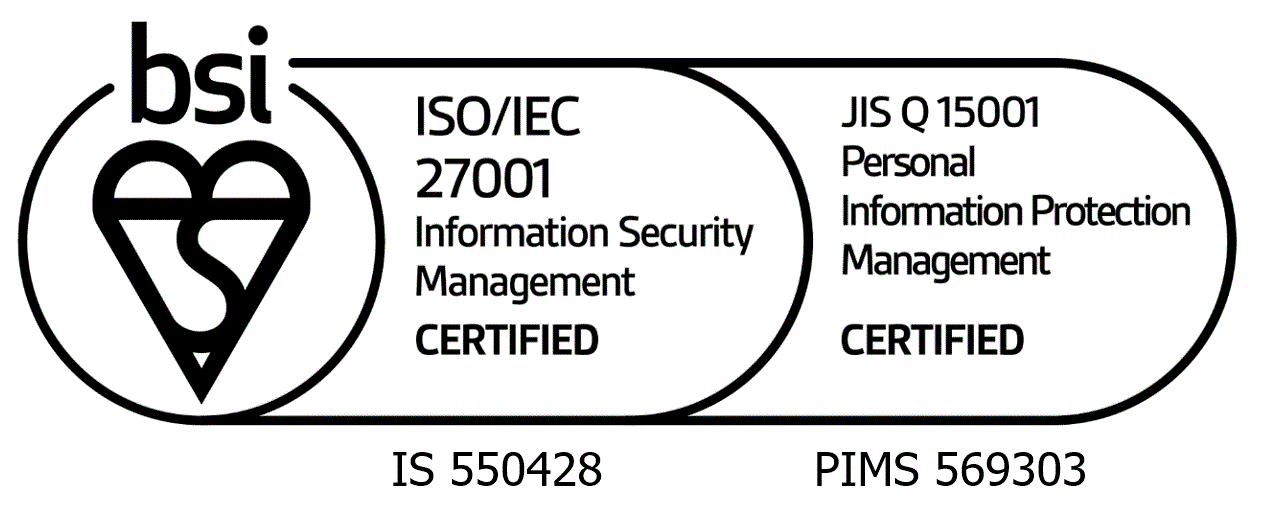 IS550428/ISO27001 JIS Q 15001