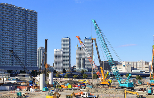 工事現場や設営現場等、作業員の作業安全を確認したい場所